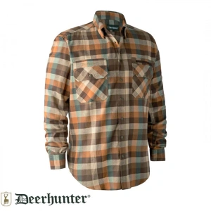 DEER HUNTER James Kahverengi Kareli Gömlek