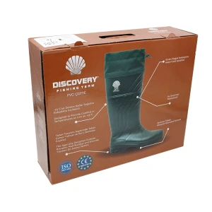 DFT Hunter Yeşil PVC Konçlu Çizme No: 41 (Çift) 