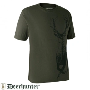 DEERHUNTER T-shirt Geyik Desenli - L