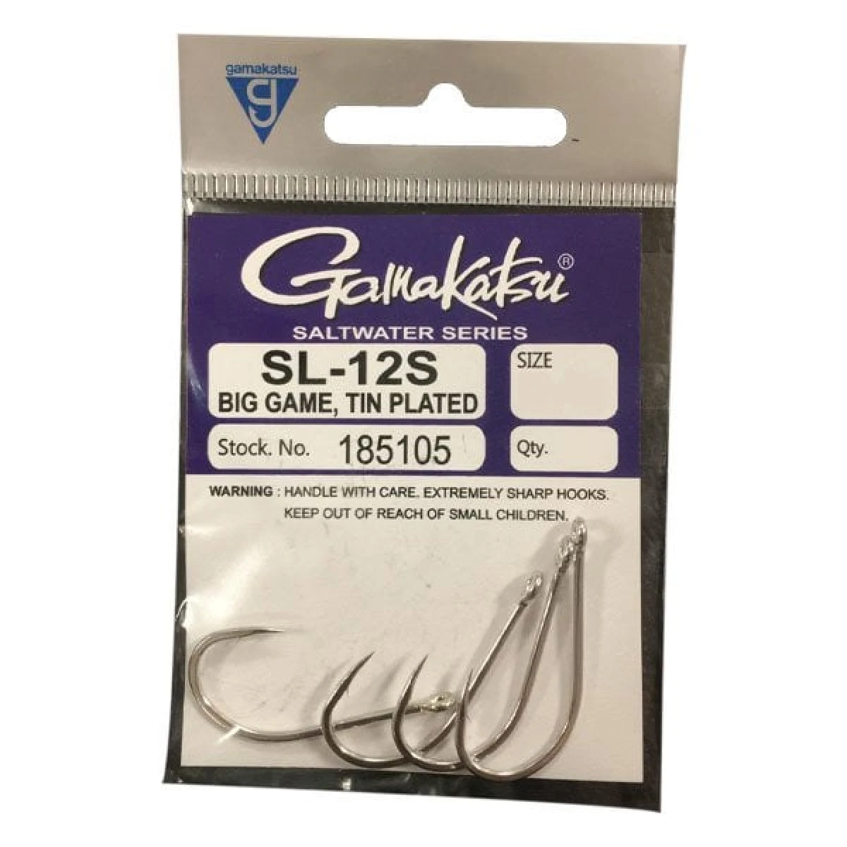 GAMAKATSU SL12S Big Game Olta İğnesi 6/0 Numara