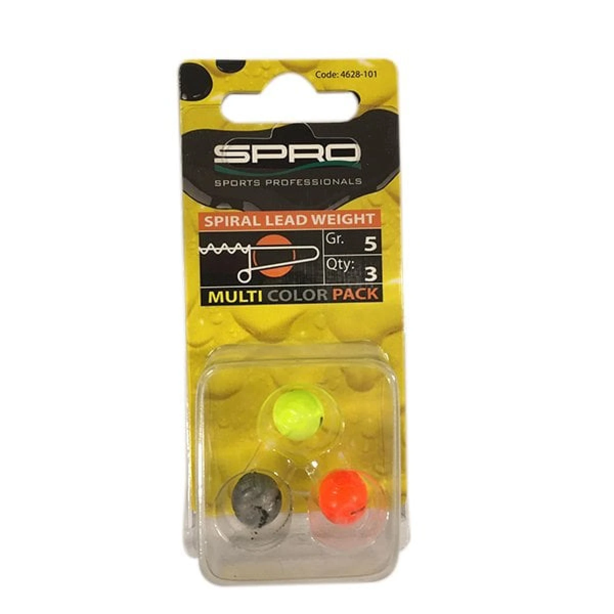 SPRO Spiral Weight 5 Gr Assorti 5/3 Kurşun