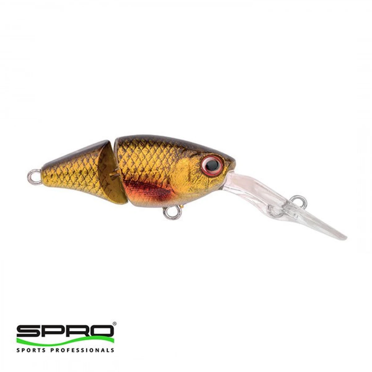 SPRO IKIRU NATURALS DOUBLE CRANK 35 RUDD 1/3