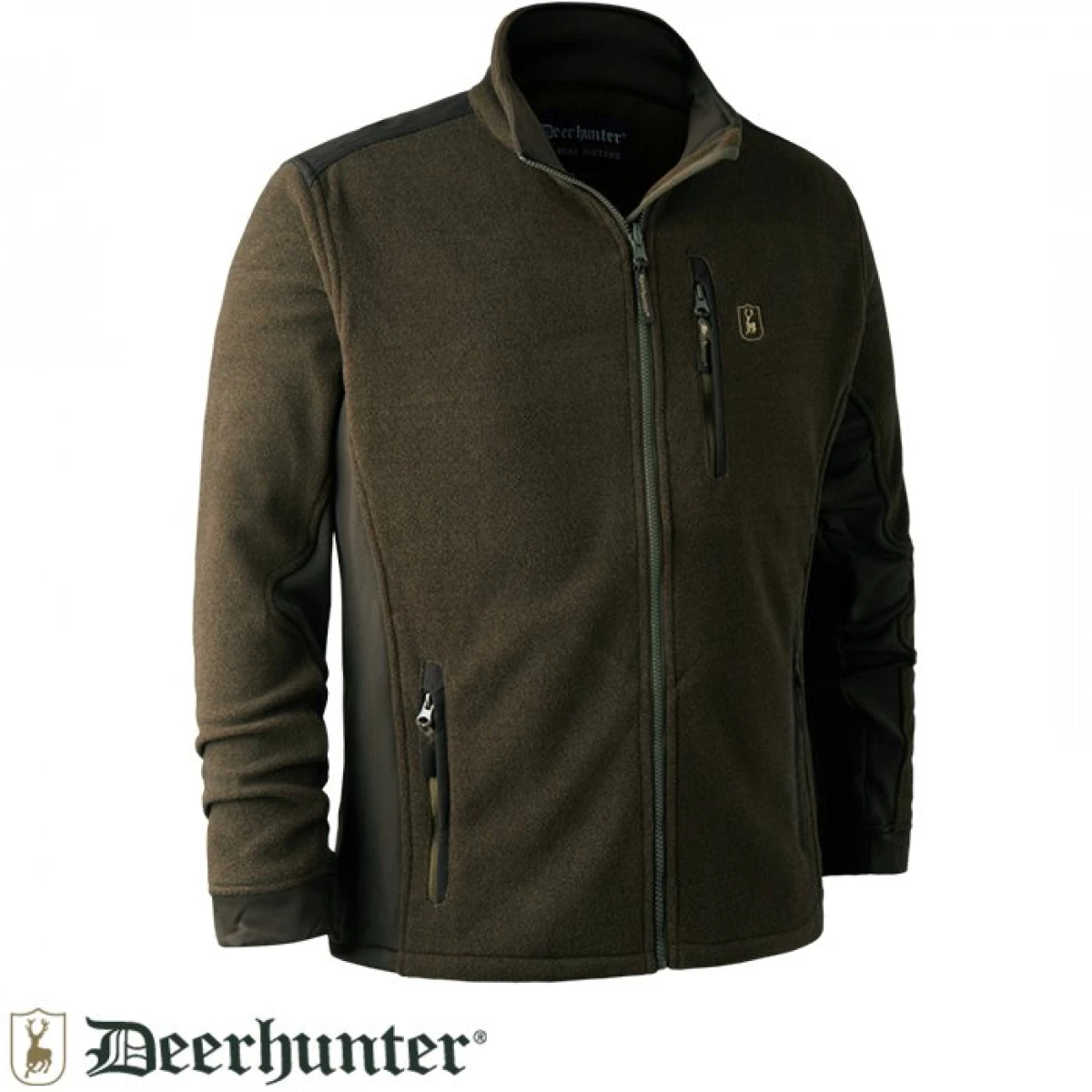DEERHUNTER Muflon Zip-İn 376 Yeşil Polar Mont  - 50