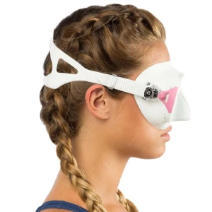 Cressi Calibro Dalış Maskesi WHITE-PINK
