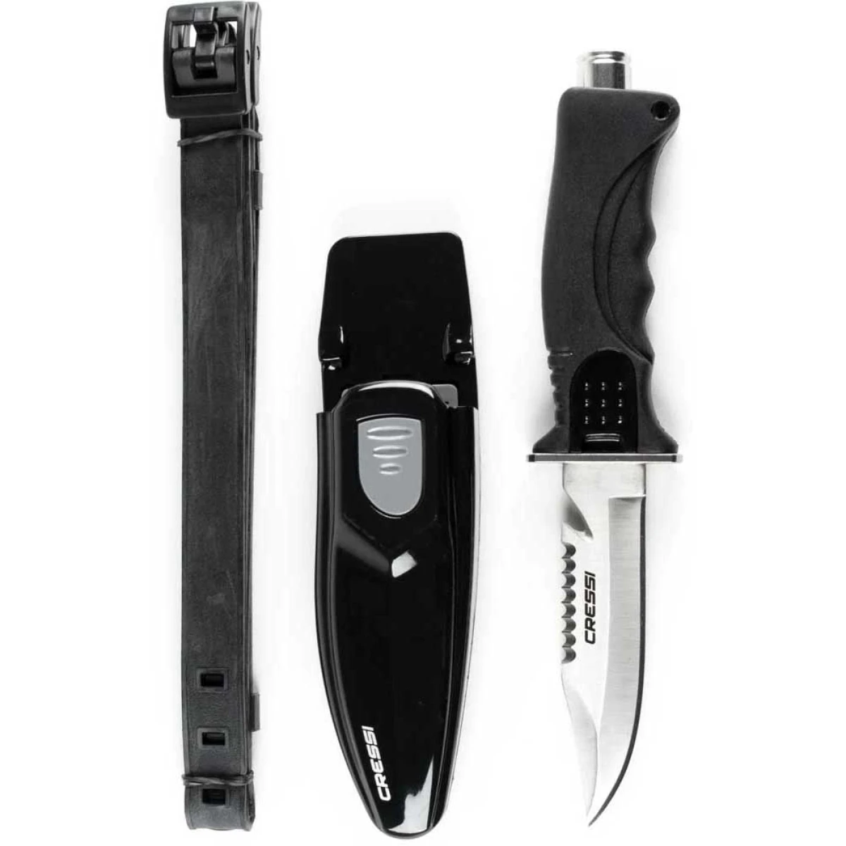 Cressi Skorpion Dalış Bıçağı BLACK