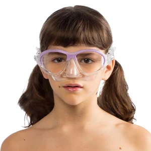 Cressi Moon Çocuk Yüzme ve Dalış Maskesi CLEAR - LILAC 5-10 YAŞ