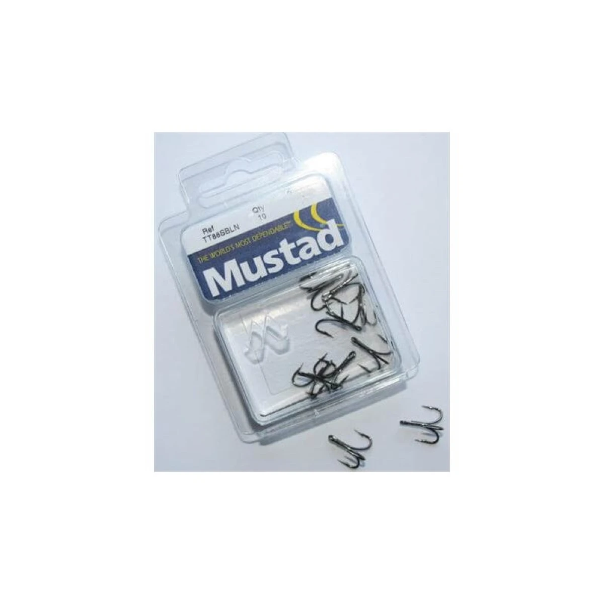 Mustad Olta İğnesi TT 88 SBLN 10 lu METALİK SİYAH NO:10