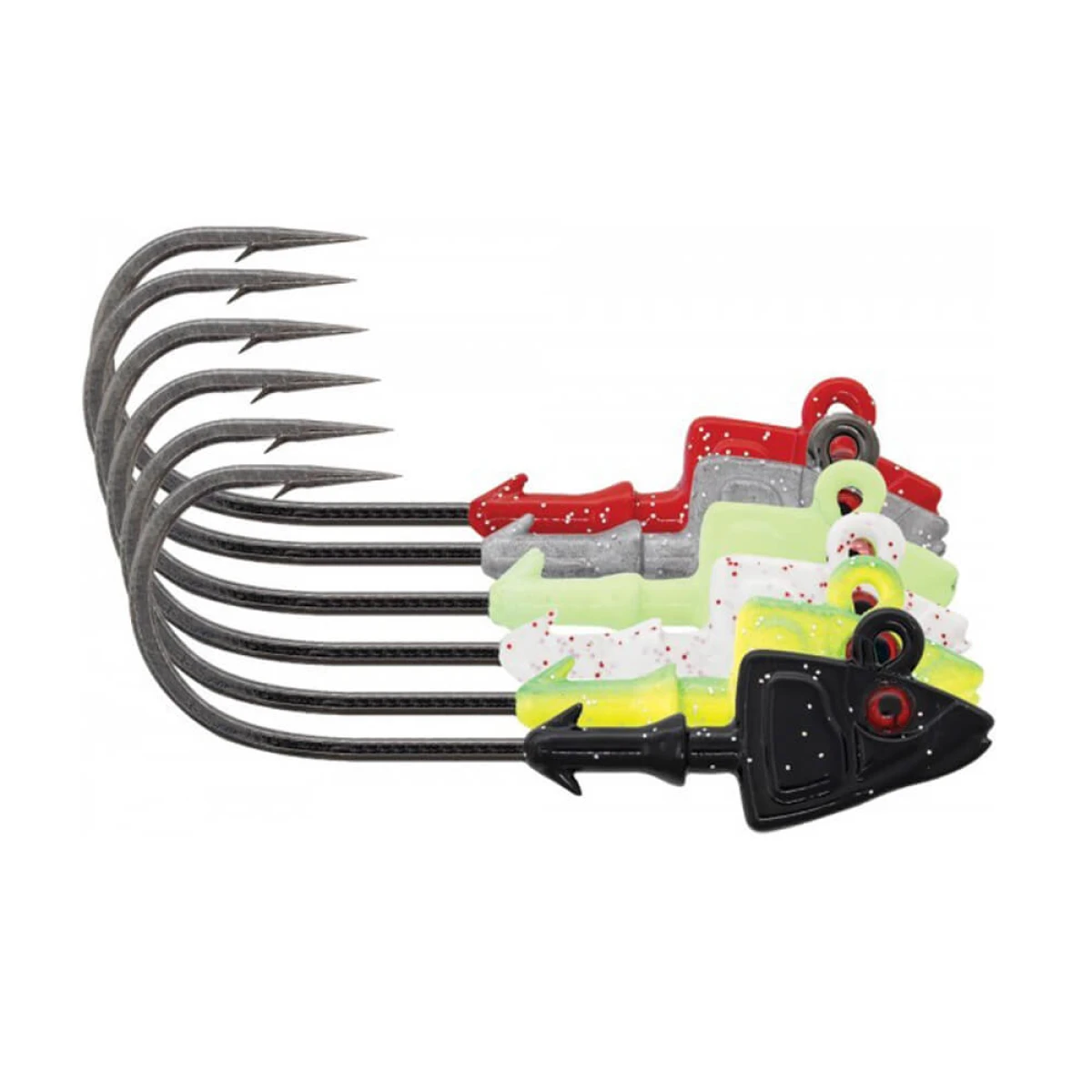 Mustad Sd840 Shad Jig Head WH - WHITE 7GR - 3LU - 3-0