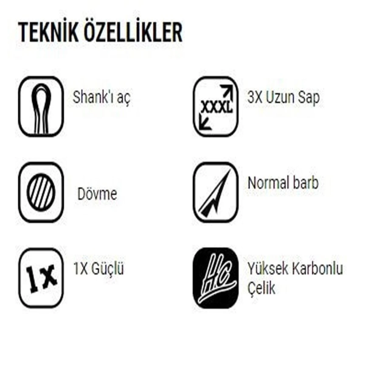 VMC Üçlü Olta İğnesi 9617NI NİKEL NO:6 - 10LU