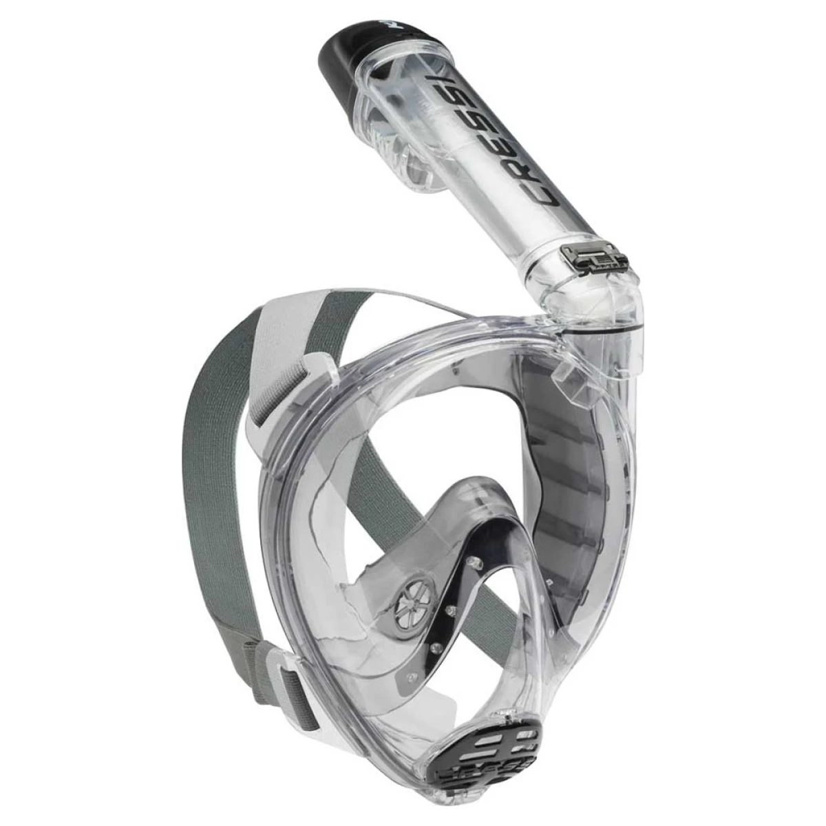 Cressi Knight Tam Yüz Maske SMOKED/CLEAR S/M