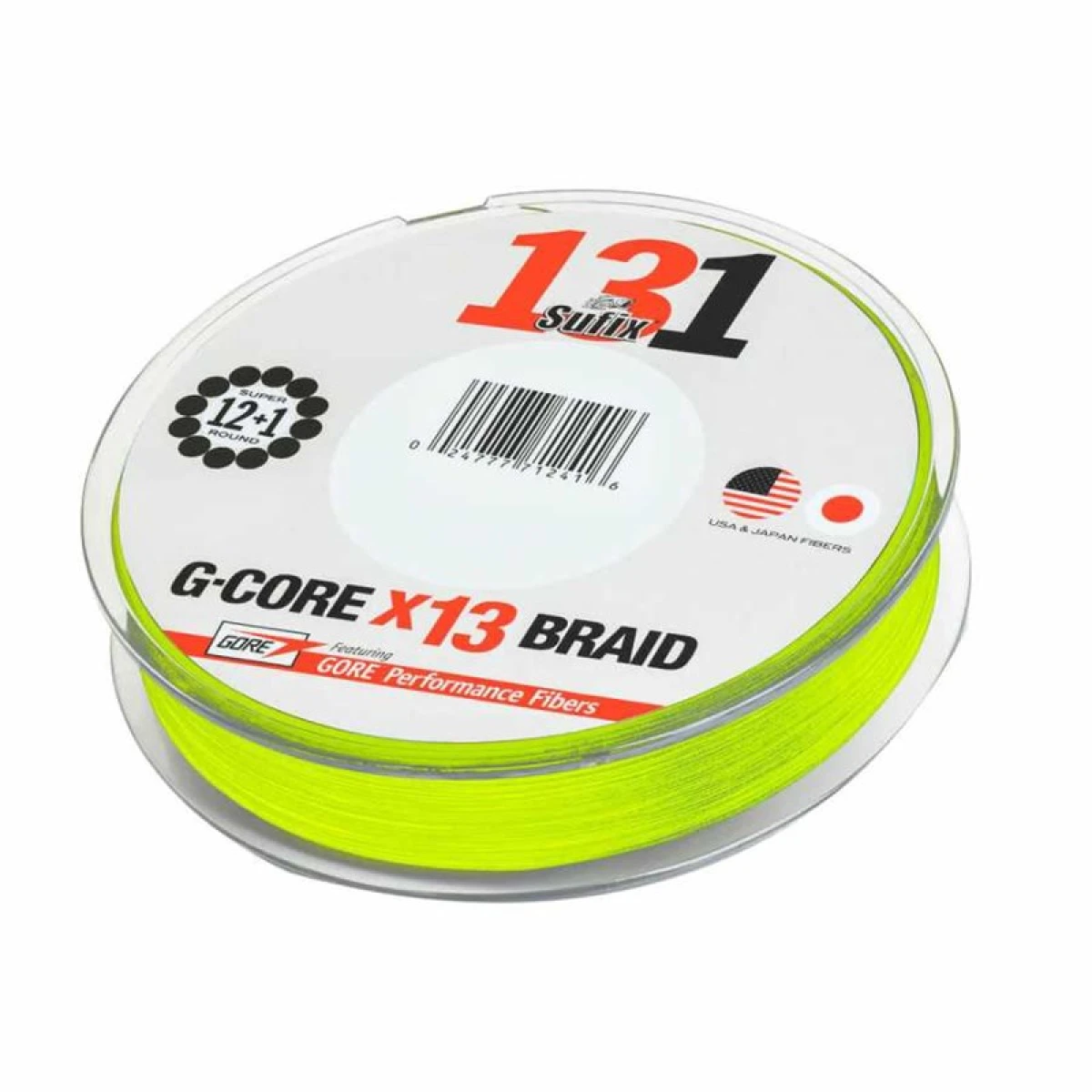 Sufix 131 G-Core X13 İp Misina NEON CHARTREUSE 0.165MM - 150M - 9.1KG