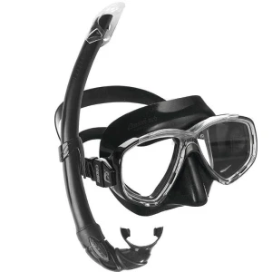Cressi Perla Maske Mexico Şnorkel Seti BLACK