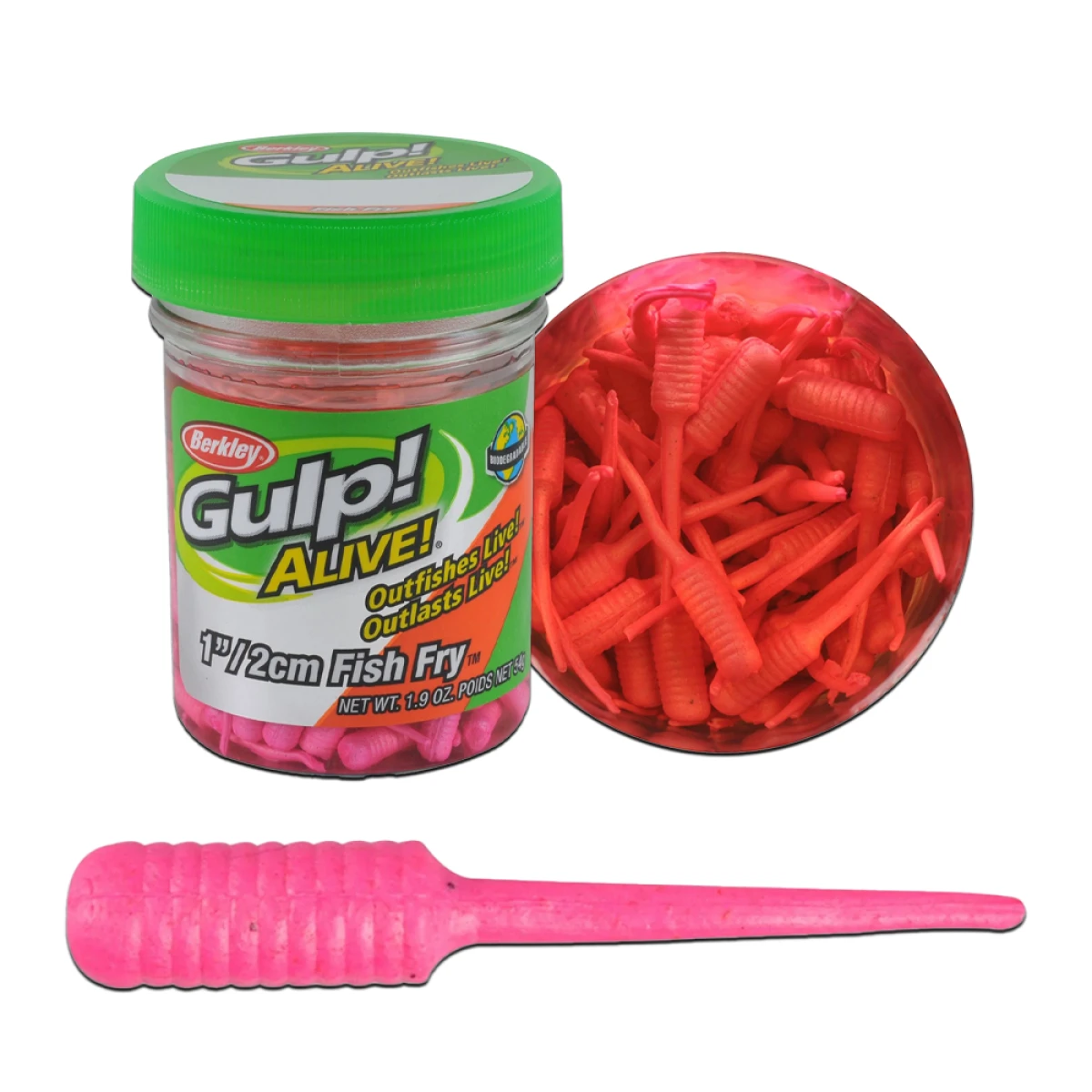 Berkley Gulp Alive Fish Fry PINK 2CM