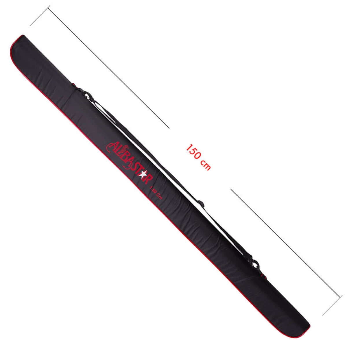 ALBA STAR Kamış Çantası Korumalı SİYAH - 150CM