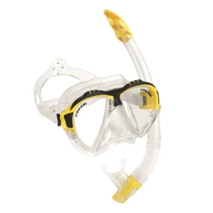 Cressi Matrix Maske Gamma Şnorkel Seti CLEAR-YELLOW