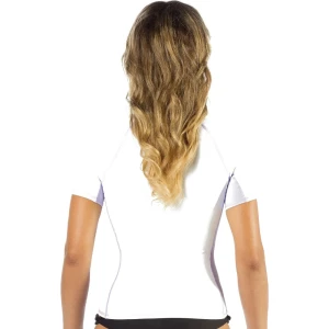 Cressi Rash Guard Lady Kısa Kollu T-Shirt WHITE-LILAC NO:4 - L
