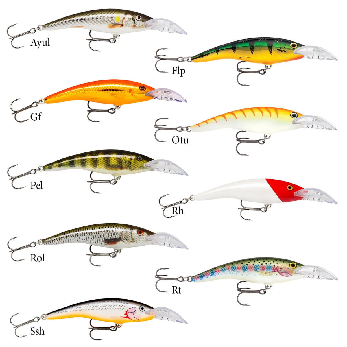 Rapala Scatter Rap Tail Dancer Sahte Balığı FLP 90mm