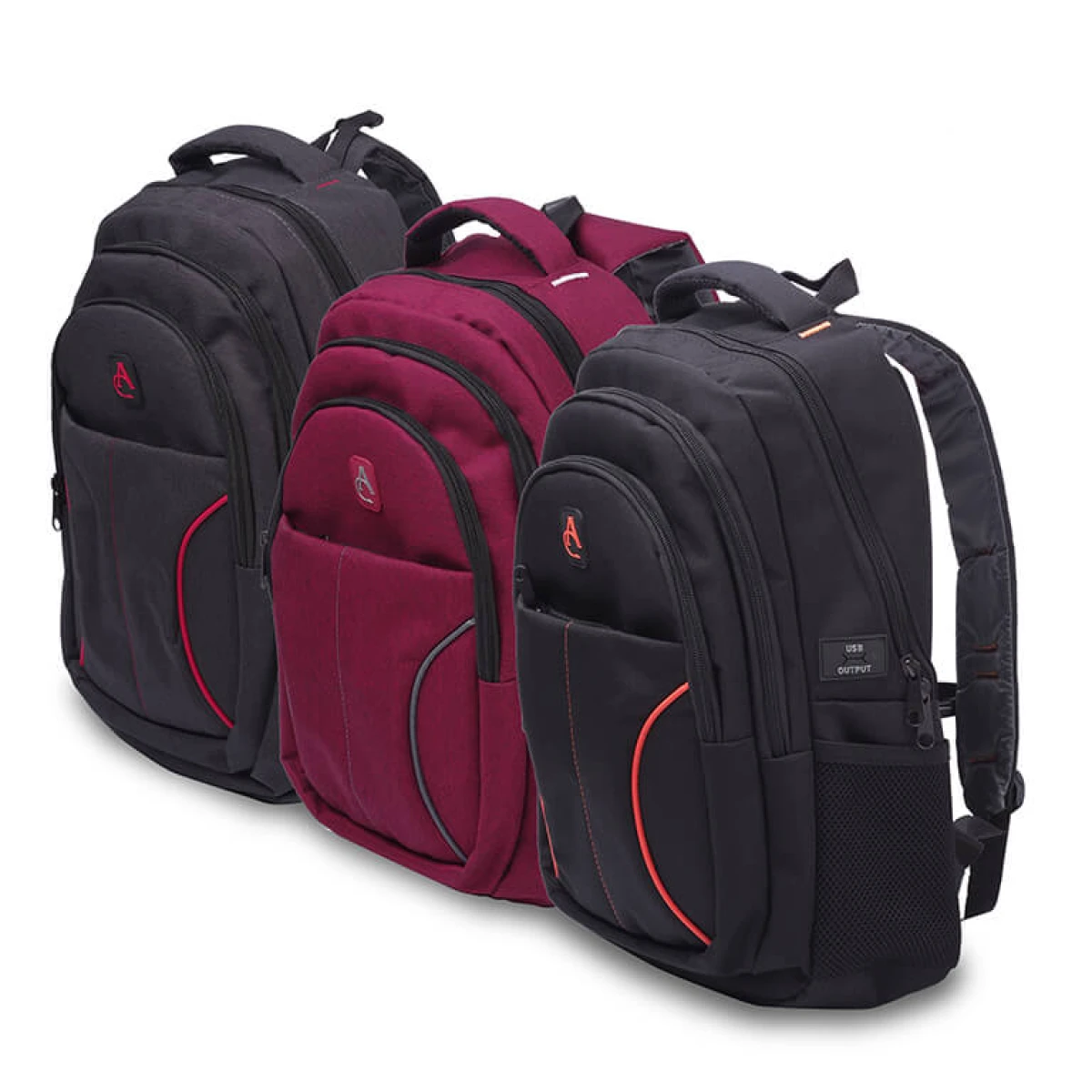 ALBA STAR ProTech 4 Akıllı Sırt Çantası - Smart Bag ANTRASİT GRİ