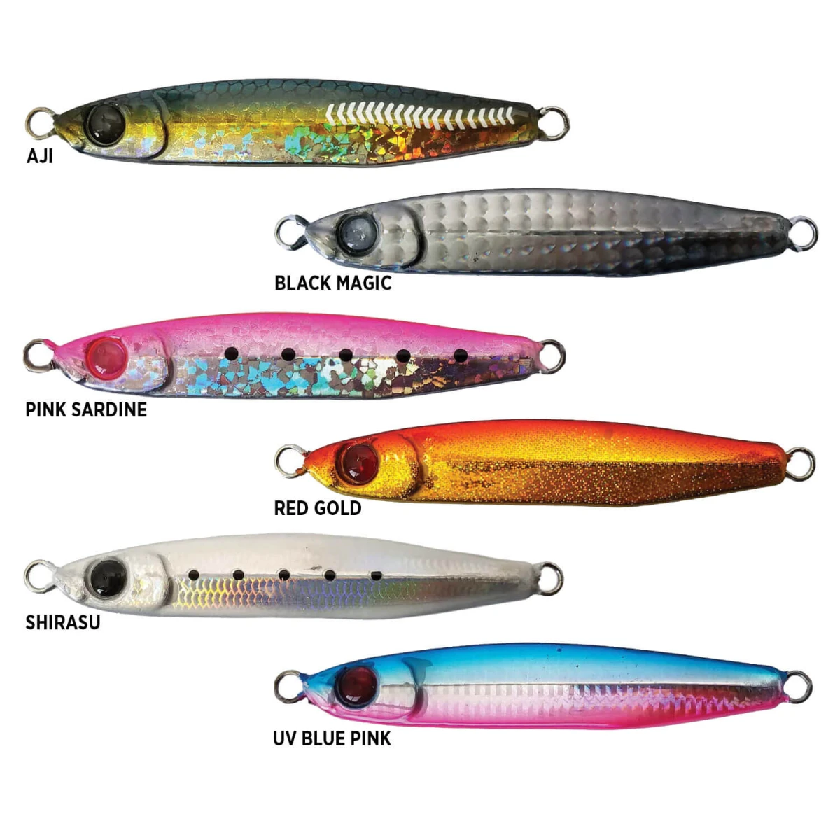 Mustad Mezashi Casting Jig Sahte Balığı UV BLUE PINK 60GR