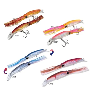 Yozuri 3D Squirt Floating Kalamar Sahte Balığı CPPB R1166 - 190MM - 42GR