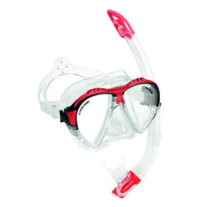Cressi Matrix Maske Gamma Şnorkel Seti - Şeffaf - Mavi