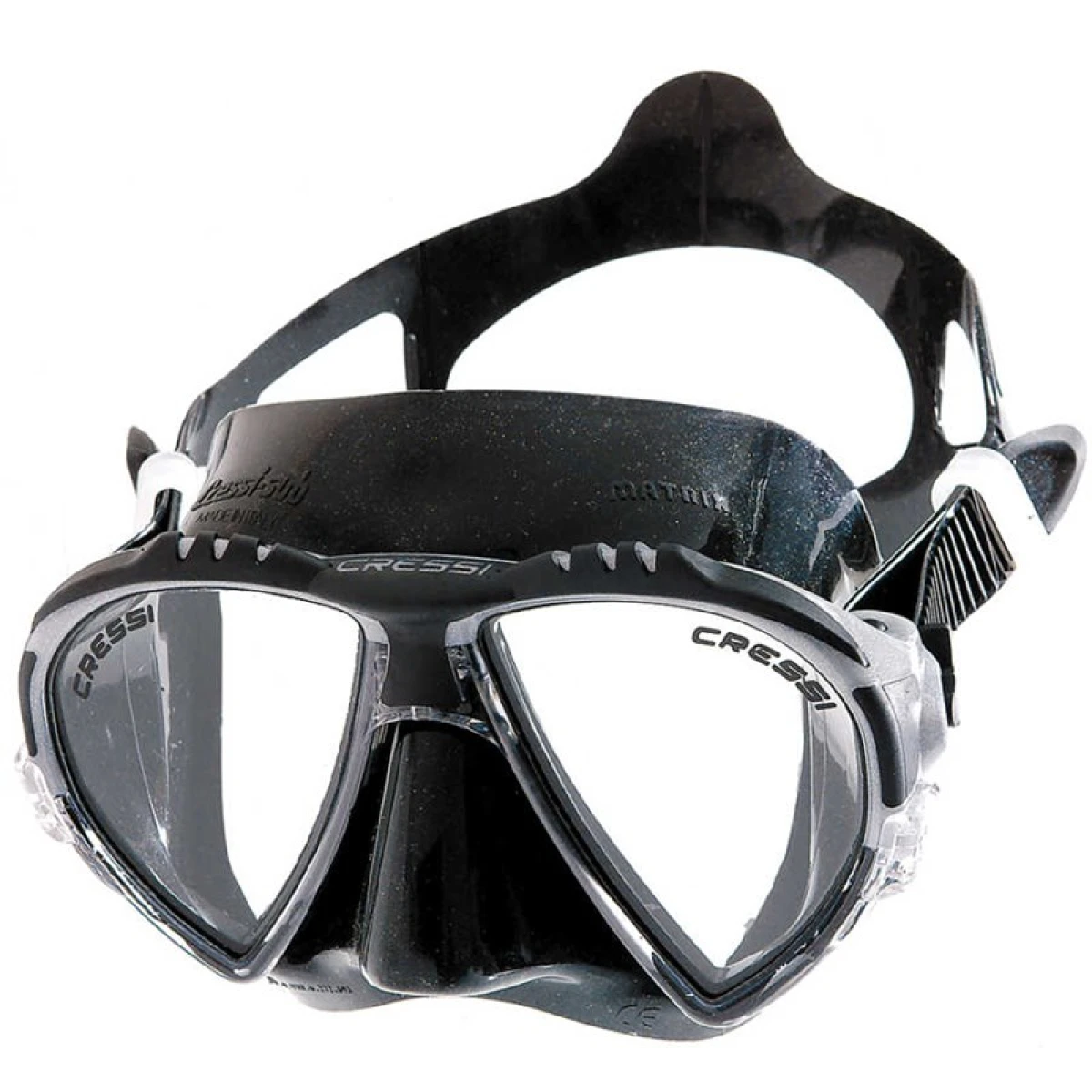 Cressi Matrix Dalış Maskesi DARK-DARK