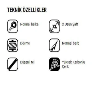 VMC İkili Olta İğnesi 9920BN 10lu
