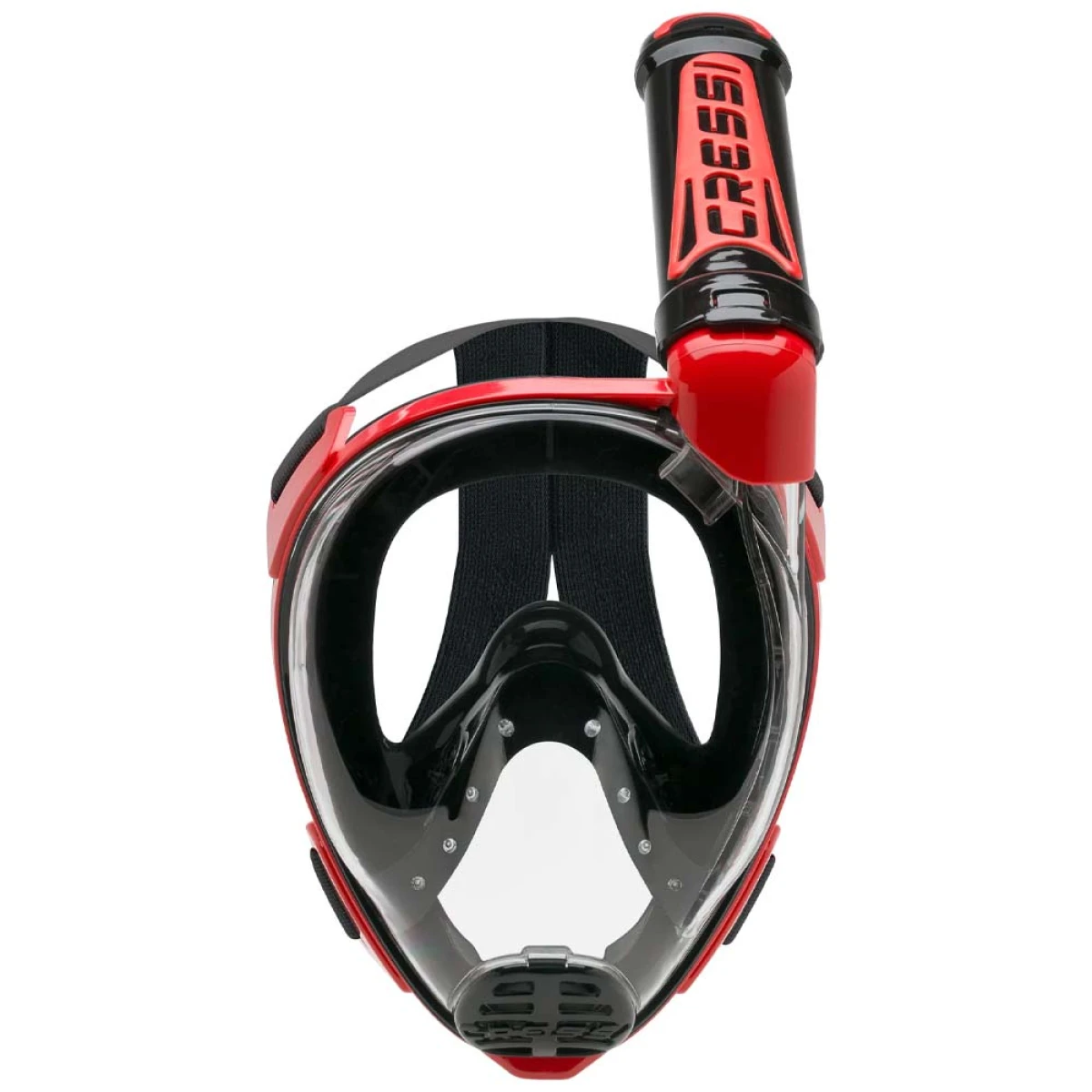 Cressi Duke Tam Yüz Maske BLACK-RED M - L