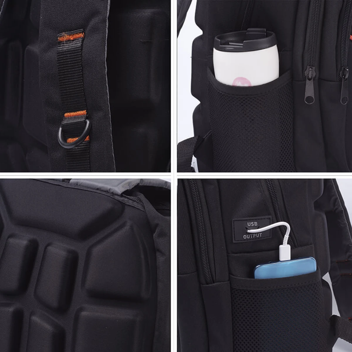 ALBA STAR ProTech 3 Akıllı Sırt Çantası - Smart Bag SİYAH