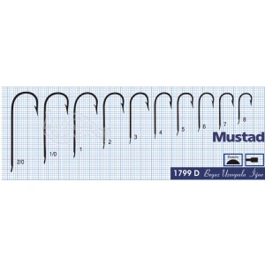 Mustad Olta İğnesi 1799D 100lü Standart NO:12