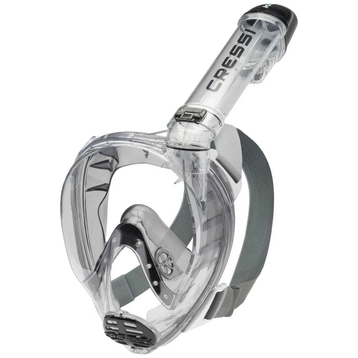 Cressi Knight Tam Yüz Maske SMOKED/CLEAR S/M