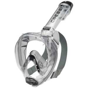 Cressi Knight Tam Yüz Maske SMOKED/CLEAR S/M