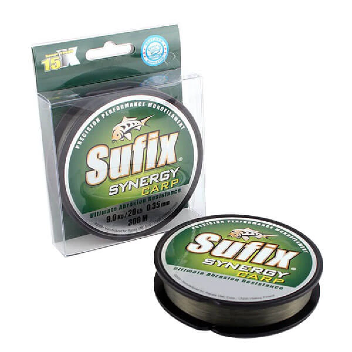 Sufix Synergy Carp Misina GREEN 0.35MM - 300MT - 8.7KG