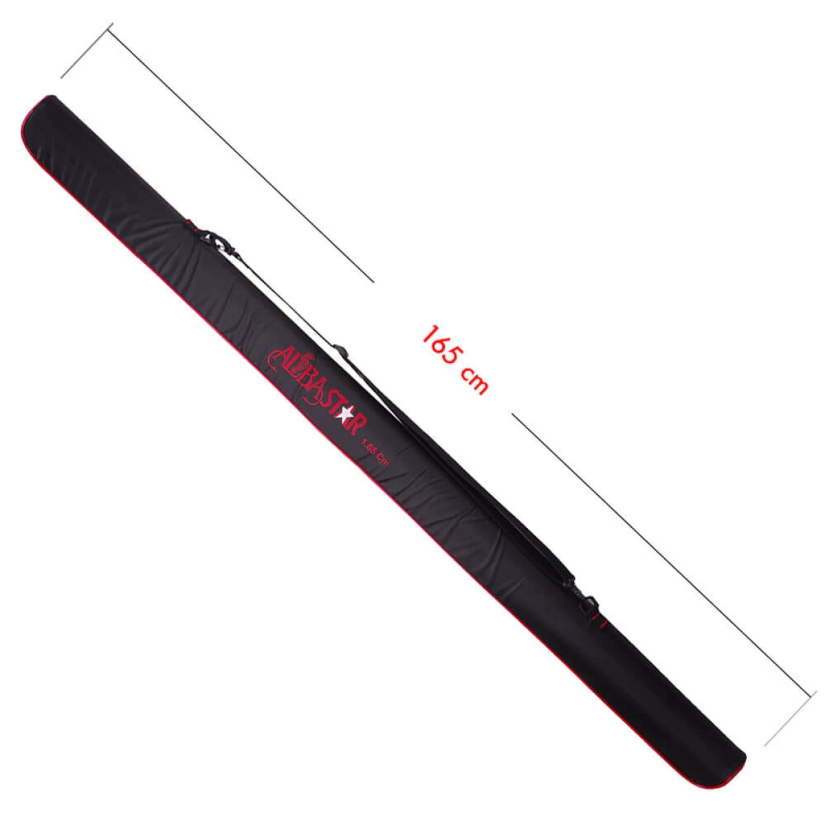 ALBA STAR Kamış Çantası Korumalı SİYAH - 165CM