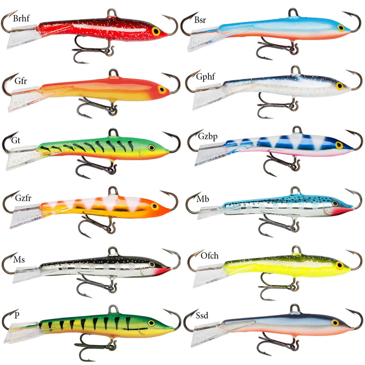Rapala Jigging Rap Sahte Balığı MB 4GR