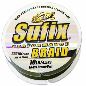Sufix Performance Braid İp Misina LOW VIS GREEN 0.20MM - 135MT - 13.3KG