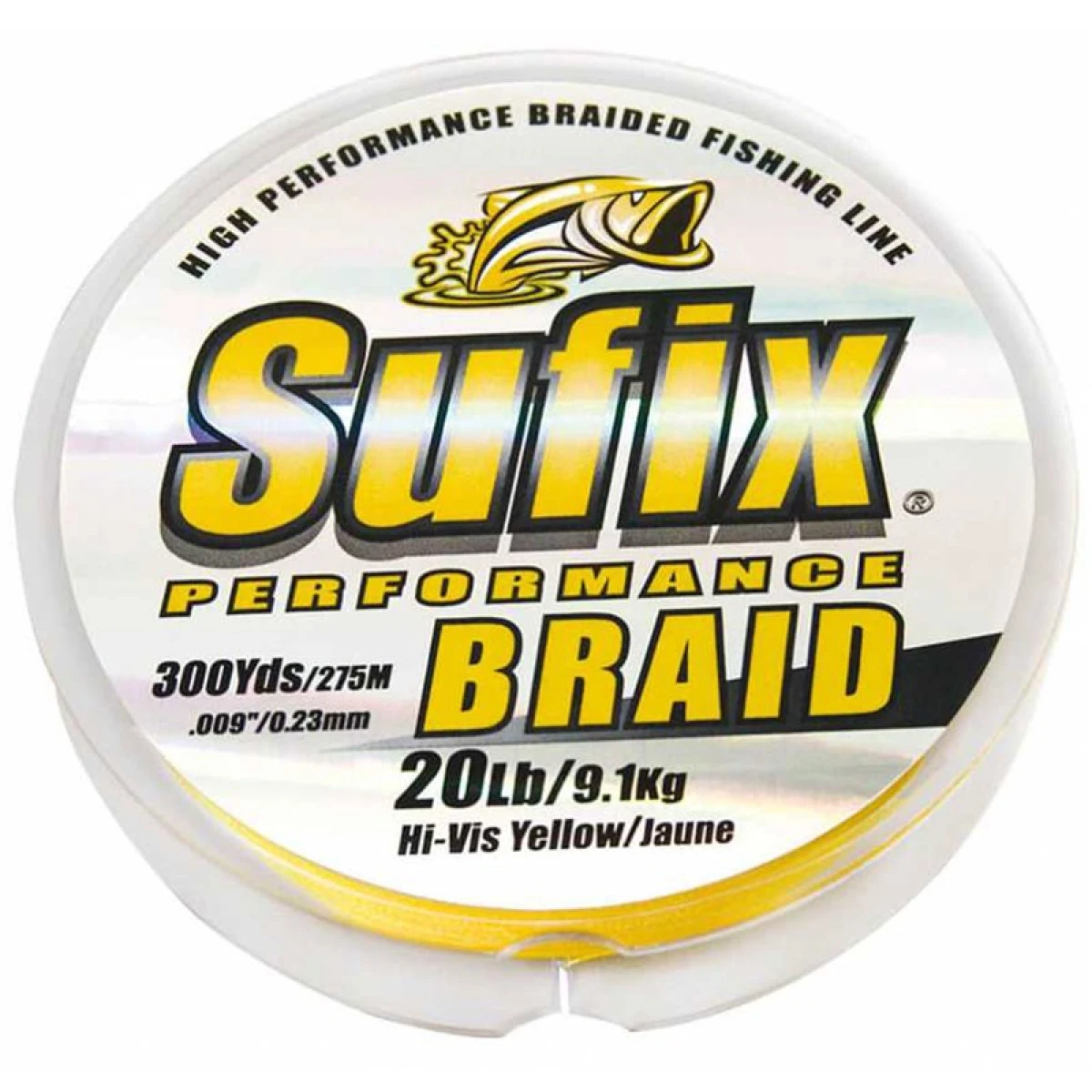 Sufix Performance Braid İp Misina HI VIS YELLOW 0.20MM - 135MT - 13.3KG
