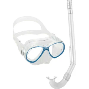 Cressi Junior Perla Maske - Mini Gringo Şnorkel Set CLEAR/BLUE