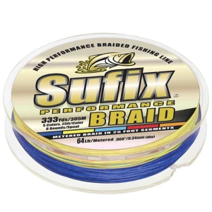 Sufix Performance Braid İp Misina MULTICOLOR 0.23MM - 300MT - 16.4KG
