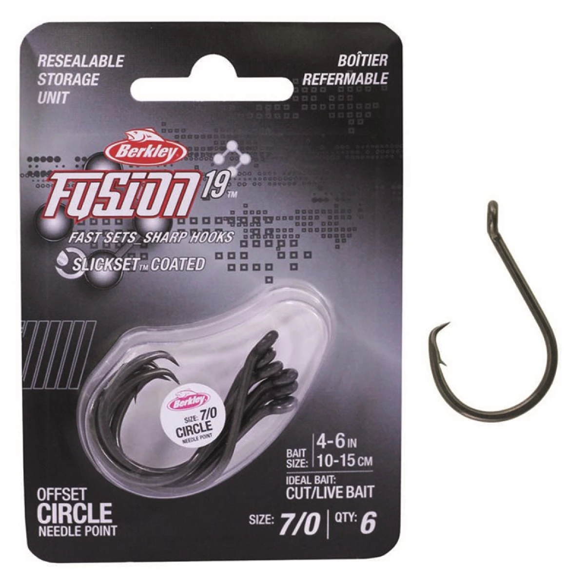 Berkley Fusion19 Circle Olta İğnesi Standart NO:4-10LU