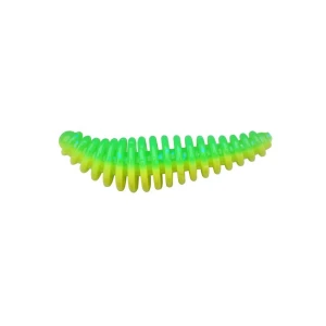 Berkley Powerbait Pupa Suni Yem SPRING GREEN - YELLOW 35MM - 10LU
