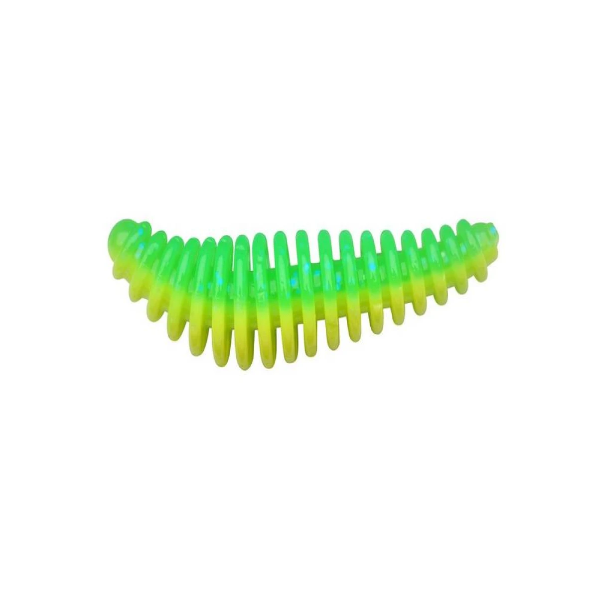 Berkley Powerbait Pupa Suni Yem SPRING GREEN - YELLOW 35MM - 10LU