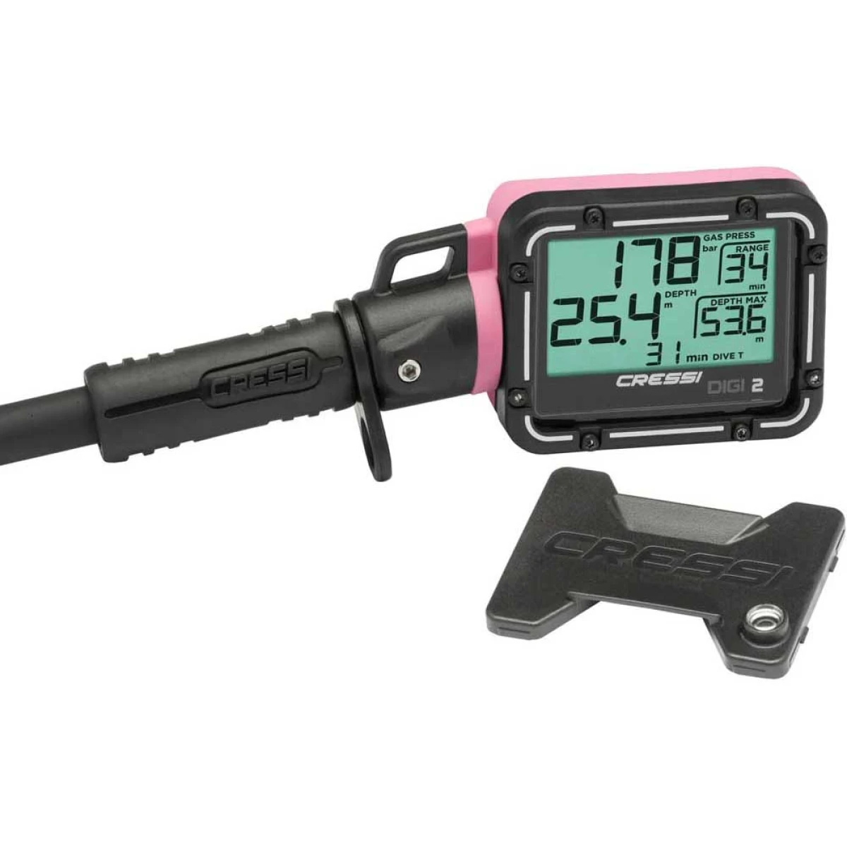 Cressi Digi 2 Dijital Dalış Konsolu PINK