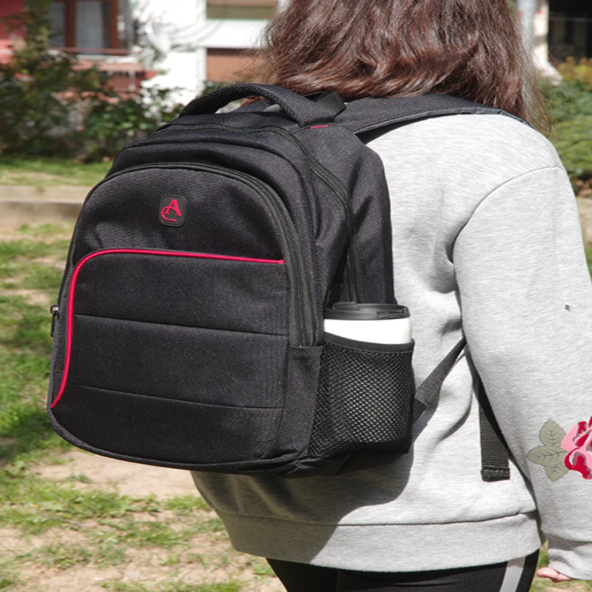 ALBA STAR ProTech 3 Akıllı Sırt Çantası - Smart Bag GRİ
