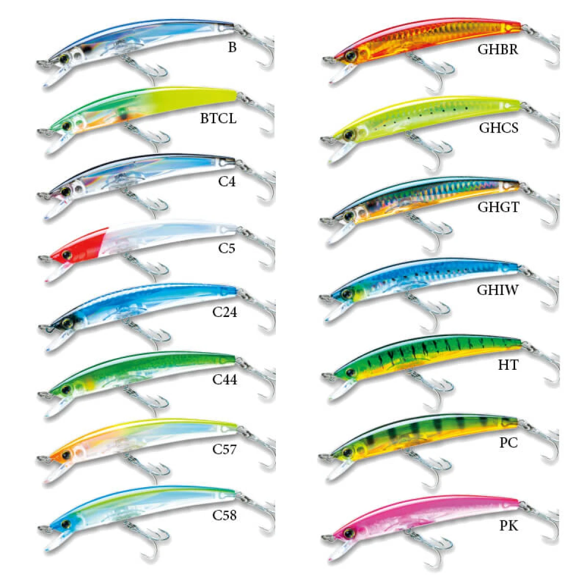Yozuri Crystal 3D Minnow Floating Sahte Balığı C58 90mm