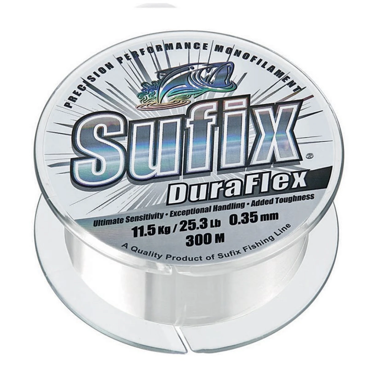 Sufix Duraflex Misina CLEAR 0.18MM - 100MT - 3.7KG