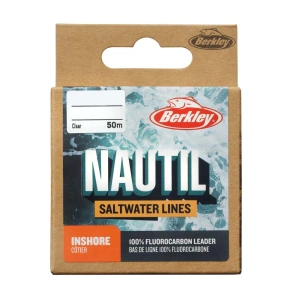 Berkley Nautil Inshore %100 Fluorocarbon Leader Standart 0.145MM - 50M - 1.3KG