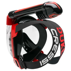 Cressi Duke Tam Yüz Maske BLACK-RED M - L