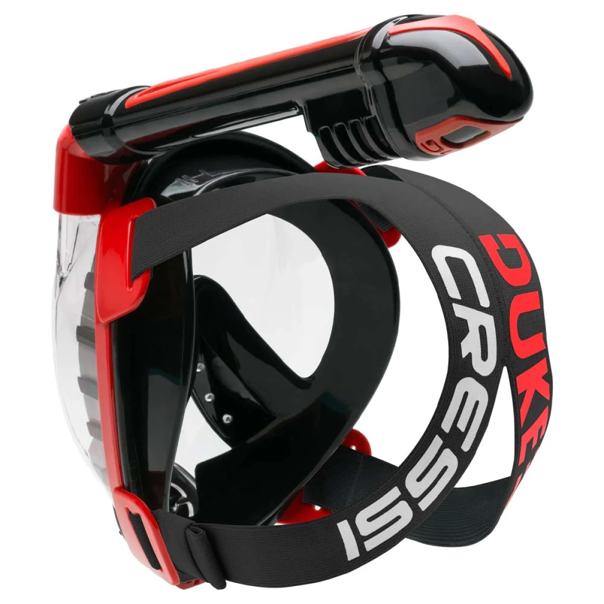 Cressi Duke Tam Yüz Maske BLACK-RED M - L