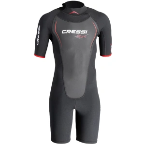 Cressi Altum Man Shorty Yüzme Elbisesi BLACK - RED 3MM - L